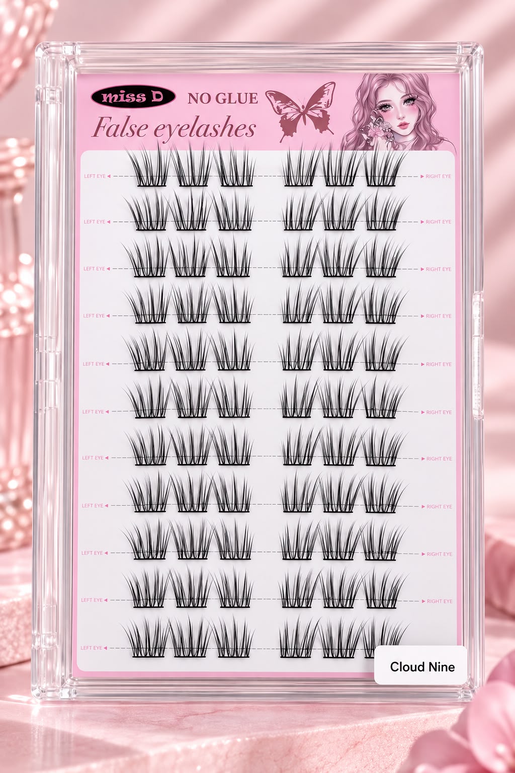 Cloud Nine ✨Glue-Free False Eyelashes | Easy to Apply
