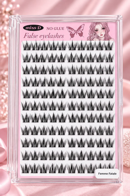 Femme Fatale ✨Glue-Free False Eyelashes | Easy to Apply