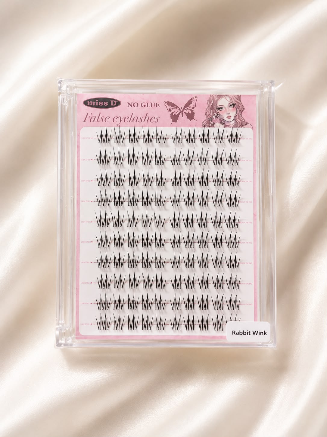 Rabbit Wink ✨Glue-Free False Eyelashes | Easy to Apply